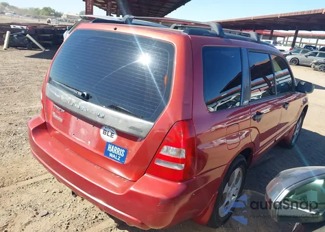 2004 Subaru Forester 2.5Xs из США, поврежденный, VIN JF1SG65664H710313